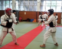 少林寺拳法練習風景