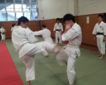 少林寺拳法練習風景